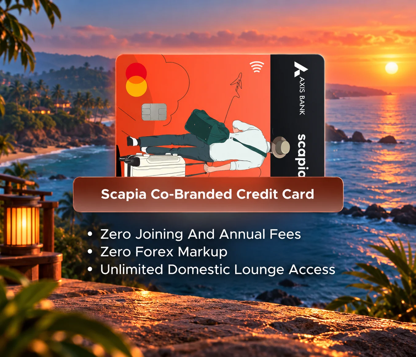 Scapia Co-Branded Credit Card promotional card visual