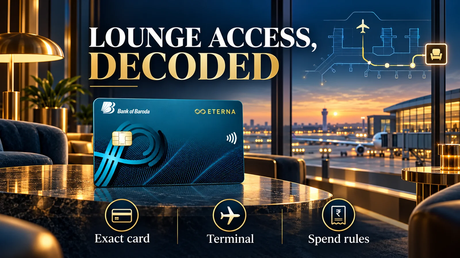 How to check whether your card really includes lounge access