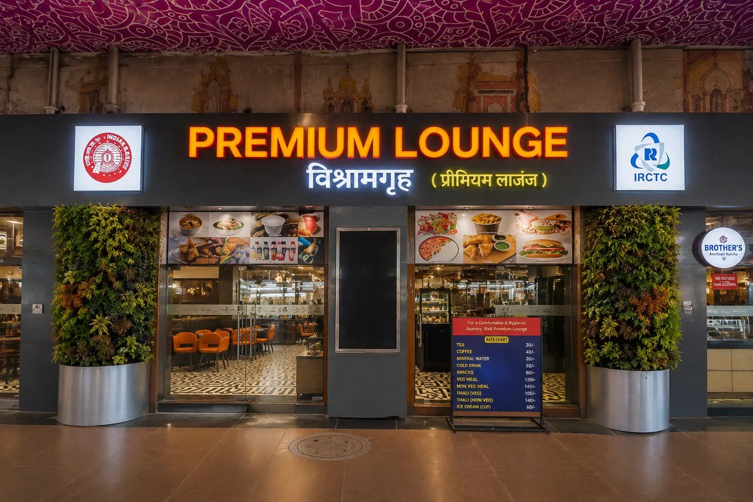 Reference gallery image for IRCTC Lounge