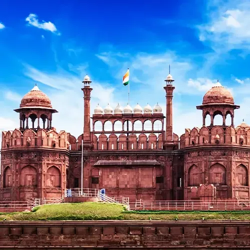 Old Delhi city visual